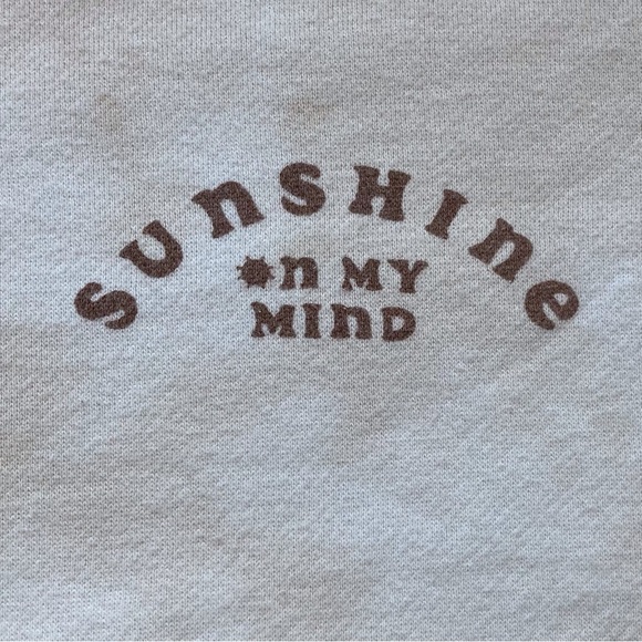 Rylee + Cru Women's Neutral Tie-Dye Sweatshirt | Size L - Picture 8 of 12